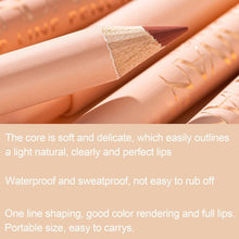 12 Colors Matte Lip Liner Pens Set Long-Lasting Creamy Lip Liner Natural Lip Makeup Soft Pencils Lipstick Set