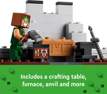 LEGO Minecraft The Wolf Stronghold Fortress Set, Building Toy for 8 Plus Year Old boys & Girls, Incudes Crafting Table, 2 Skeleton and Wolf Figures for Castle Action, Birthday Gift for Kids 21261