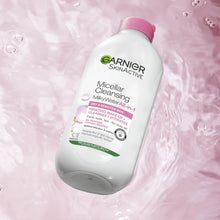 Garnier Micellar Cleansing Water For Dry Skin 400 ml, Milky Face Cleanser and Makeup Remover, Fragrance Free, Recognised By The British Skin Foundation, Use With Reusable Micellar Eco Pads