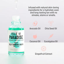 Isle of Paradise Self Tanning Face Drops Medium (30 ml) Add Self Tanning Drops to Skin Care Natural Ingredients & Vegan