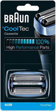 Braun 40B Replacement Blade Head for CoolTec shavers