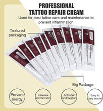 proamate Tattoo CreamTattoo Scar Repair Gel, 50Pcs Microblading Aftercare Ointment Vitamin A&D Anti Scar Tattoo Aftercare Cream for Makeup Microblading and Tattoo Healing Supplies (50 PCS /PACK)