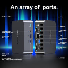 GEEKOM Mini PC GT13-13th Gen Intel Core i7-13620H Mini Computers(10 C/16T Up to 4.9GHz) 32GB DDR4/1TB PCIe Gen 4 SSD Windows 11 Pro Support Wi-Fi 6E/Bluetooth 5.2/USB 4.0/2.5G LAN/8K/Quad Displays