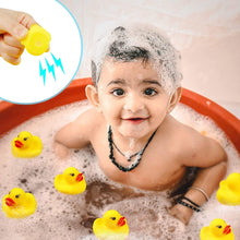 9 Yellow Rubber Ducks, Squeaking and Floating Classic Duckies, Bathtime Floating Matte Vinyl Baby Bath Time Toys, Cake toppers, Classic Ducks, Bath Time Has Never Been More Fun (9 Ducks)