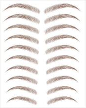 9Sheets 90Pairs 6d Stickers on Eyebrows Waterproof Eyebrow Tattoo Stickers, Eyebrow Transfer Stickers Eyebrow Beauty Shaping Stickers,Temporary Eyebrow Tattoo Stickers for Women (Brown)