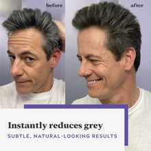 Just For Men Touch of Grey, Black Hair Dye, No Mix Comb-In Applicator For A Natural Salt & Pepper Look, Ammonia & Peroxide Free - T55