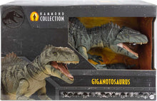 Mattel Jurassic World Dominion Hammond Collection Giganotosaurus Dinosaur Figure, 21 Articulations, Glass Eyes, Wired Tail & Posable Tongue, HXF57
