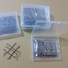 Hair Pins,120 Pieces Hair Grips for Women Hair Styling Pins with Storage Box,Bobby Pins,5cm/2in (Brown)