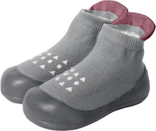 EDOTON Baby Sock Shoes Infant First Walking Shoes Non Slip Rubber Sole Sneakers Outdoor Shoes for Toddlers Baby Boys Girls
