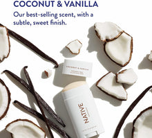 Native Deodorant - Natural Deodorant Made without Aluminum & Parabens - Coconut & Vanilla