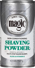 Magic Platinum Shaving Powder 4.5oz. Skin Conditioning (3 Pack)