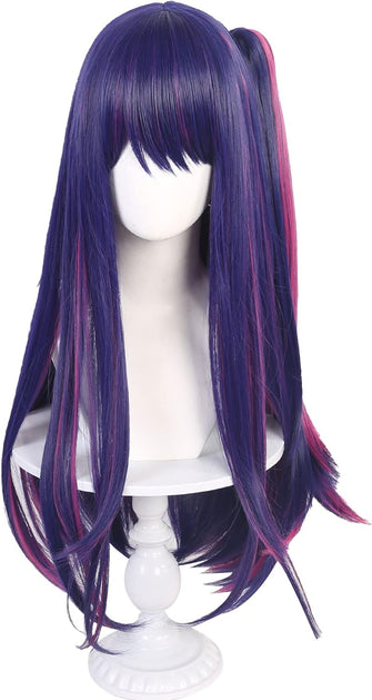 Ai Hoshino Wig & Cosplay Anime Oshi no Ko Costume Wig for Women and Girls