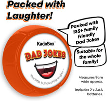 Funny Dad Jokes Electronic Sound Button - 135+ British One Liner Audio Dad Jokes - Gifts for Men - Funny Gifts for Men - Dad Gifts - Perfect for Fathers Day & Dad Birthday Gifts