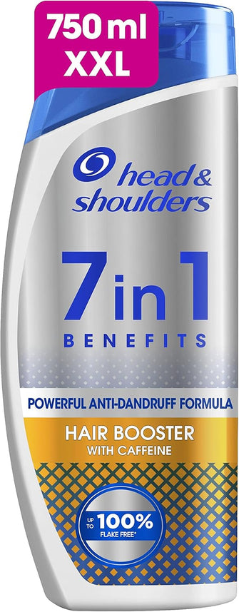 Head & Shoulders Anti Hair Loss Shampoo, 7-in-1 Benefits, SAVINGS PACK, Powerful Anti Hair Fall Shampoo, Anti Dandruff, Clinically-Proven, 750 ml