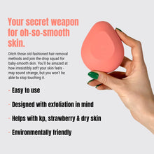 ANSWR Crystal Hair Eraser for Men & Women  All Body Painless Hair Removal Stone  Magic Crystal Hair Remover  Portable & Reusable Silky Hair Remover