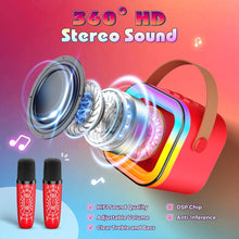 Braxel Karaoke Machine 2 Microphones, Spider Microphone for Kids Toys for 3-12 Year Old Boys Gifts Kids Microphone Boys Toys Age 3-9 Teenage Boy Gifts for 3-10 Year Old Boys Girls