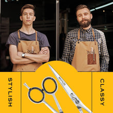 Maxylon Hairdressing Scissors for Professional Hairdressers 6 inch Stainless Steel Hair Cutting Shears for Salon Barbers Men Women