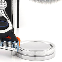 Haryali London 6Pc Mens Shaving Kit 5 Edge Razor, Synthetic Hair Brush, Bowl, Stand, Soap and Alum Perfect Shaving Set For Men