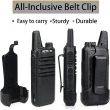 Retevis RT622 Walkie Talkies, Professional Walkie Talkies for Adults with 6 Way Charger, PMR446, VOX, Mini Portable Two Way Radio Rechargeable for School, Retail, Restaurants (6 Pack, Black)