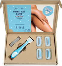 by Amazon Women's 5 Blade Razor + 3 Refills