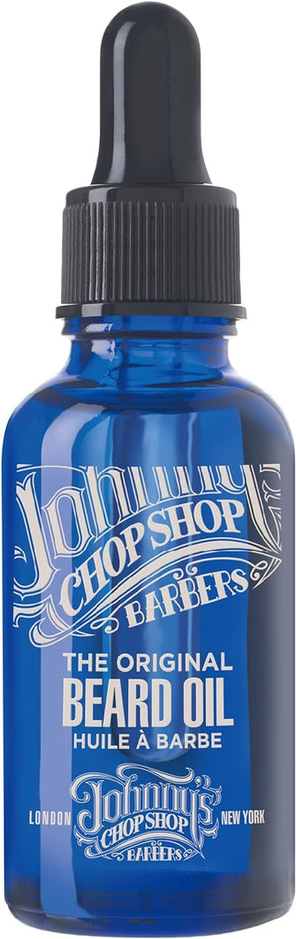 Johnny's Chop Shop - Beard Oil with Almond Oil, Lightly Scented (30ml)