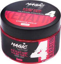 Magic Cosmeics Hair Styling Gel  Maximum Edge Control  Strong & All Day Hold  Keratine Hair Gel For Men & Woman  Afro Hair Styling  250ml