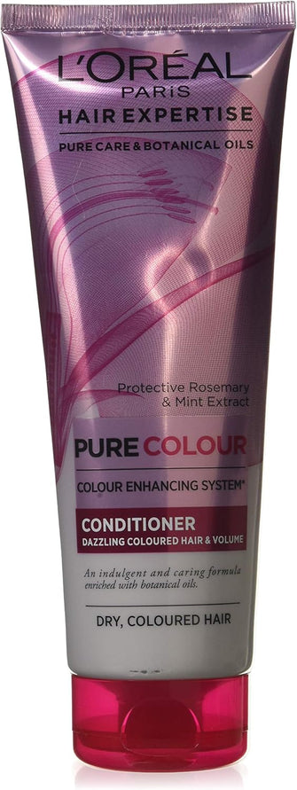 L'Oral Hair Expertise EverPure Colour Care and Moisturising Conditioner, 250ml