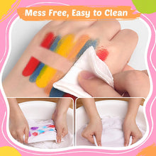 LIKYMO Water Colouring Book for Children - Water Painting Books for Kids Easter Gifts for Kids, Watercolour Paint Set Magic Painting Book Easter Crafts Gifts (Animals)