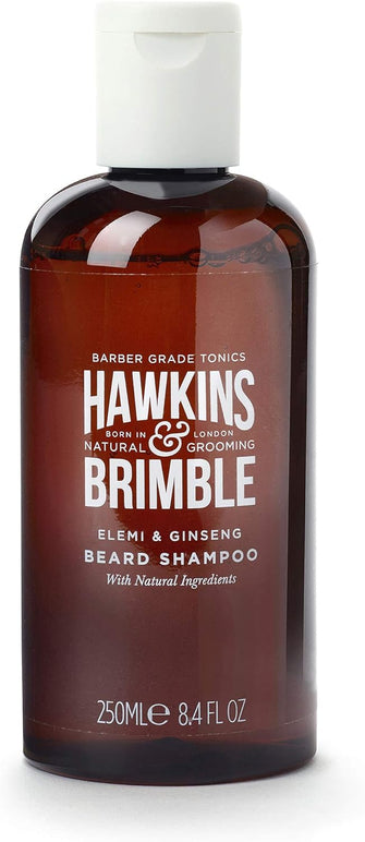 Hawkins & Brimble Beard Shampoo for Men, 250ml - Wash Softens Support Growth & Maintain Chin Fuzz