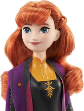 Disney Princess Dolls, Anna Posable Fashion Doll with Signature Clothing and Accessories, Disney's Frozen 2 Movie Toys, HLW50, Black-purple