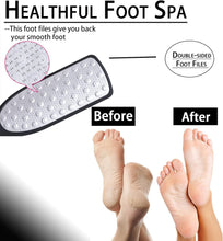 Hard Skin Remover Foot Files,2 in 1 Foot Scraper Foot Callus Remover Foot Scrubber,Pedicure Stainless Steel Foot Grater for Dead Skin, Hard Skin, Tough Skin, Pedicure, Professional Salon Home Use