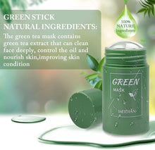 Green Tea Cleansing Mask Stick Face Blackhead Remover purifying moisturizing Clay oil control anti-acne aging wrinkle Nourishing Face, 40 g (Pack of 1)