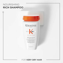 Krastase Nutritive, High Nutrition Rich Shampoo for Very Dry Hair, Protein Enriched Formula with N