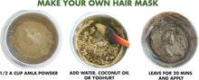 Natures Root Organic Amla Powder - For Hair  Fight Hairloss  Hair Growth  Minimise Grays (250g)