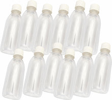 Lang Horn 12 Pack Plastic Travel Bottle with Screw Lids 60 ML Liquid Containers Toiletries Shower Bath Cosmetic Makeup Product Home Salon