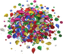Kids B Crafty - Lots of, Sequins, Sequins for Crafting, Sewing, Mixed Sequins for Crafts. Colours and Sizes Loose - Craft Supplies - Embellishments - Wedding - Schools