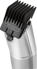 Babyliss 7755U Men Hair Clipper, Diamond Sharp Stainless Steel Blades, 8 Comb Guides, Mains Powered, Hair Styles at Home, Comb Included, Smooth & Precise, Silver