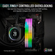CORSAIR VENGEANCE RGB DDR5 RAM 32GB (2x16GB) 6000MHz CL36 Intel XMP iCUE Compatible Computer Memory - Black (CMH32GX5M2E6000C36)
