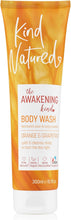 Kind Natured The Awakening Body Wash, Natural Orange and Grapefruit Vegan Shower Gel, 300ml