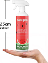 HomeGenie Anti-Bacterial After Shower Daily Cleaner  Spray and Leave  Fresh Watermelon Fragrance  500ml, Clear