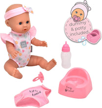 John Adams  Tiny Tears - Baby Classic - 38cm crying and wetting doll: One of the UK's best loved doll brands!  Nurturing Dolls  Ages 18m+