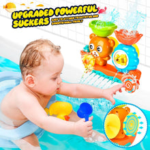 Jovicos Baby Bath Toys, Bear Bathtub Toy for Toddlers 1-3, Kids Water Toys for Waterfall Shower Toys Game, Bath Time Baby Toy for 1 2 3+ Year Old Boy Girl Toddler Gift Toys Set