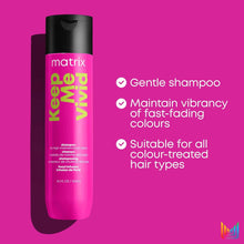 Matrix  Keep Me Vivid  Cleansing Shampoo to Protect Fast-Fading Colour for Colour Treated Hair, Total Results