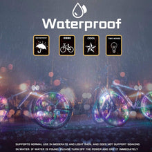 GeschenPark 2 Tyre Pack!High Brightness LED Bike Wheel Accessories Outdoor Toys for Boys Girls Waterproof