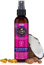 HASK CURL CARE 5-in-1 Leave In Conditioner Spray for all curl patterns, color safe, and cruelty-free - 1 175mL Bottle