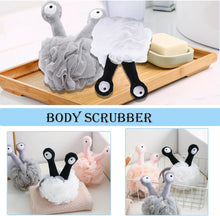 Mesh Pouf Bath Sponge, Shower Puff, Bath Sponge, Sponges Bath, Body Scrubber, Shower Sponge, Bath Sponges for Adults, Exfoliating Sponge, Exfoliating Shower Ball for Exfoliate and Cleaning (Grey)