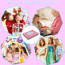 DIY Journal Set for Girls, Art and Crafts Gift for Kids Age 8-12, Scrapbook for Teen Tween Girls Birthday Presents, Stickers Toys Kids Christmas Gifts, Girls Toys Diary Supplies