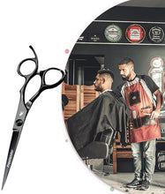 Grooming Beard ScissorsBeard and Moustache Scissors for Men Beard Grooming Scissors (Black J296)