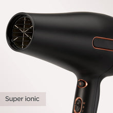 BaByliss Super Power 2400W Hair Dryer, Salon AC Professional motor, Strong fast drying airflow Black