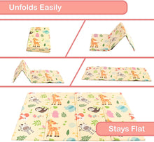 KandyToys Wild Life Foldable Baby Play Mat  Thick Padded XPE Baby Crawl Mat  Waterproof  Safe